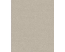 Behang linnen Touch plain taupe