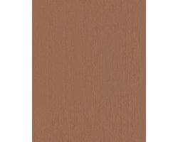 Behang - Luxe Linnen - Lichte streepstructuur - Koper - Wandbekleding - Vliesbehang - Vintage Deluxe - 0,53 x 10,05 M.