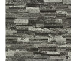 Behang steen grijze 42106-20 4210.620 Vintage Vlies behang P + S Origin