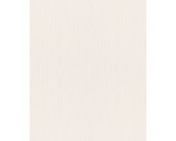 Behang uni streepstructuur beige - Behang - Wandbekleding - Wanddecoratie - Vliesbehang - Assorti 2022-2024 - 0,53 x 10,05 M.