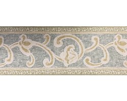 Behangrand Avalon | Licht Groen, Beige |