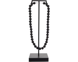 Behave Atelier Noir - Decoratieve Ketting Standaard - Incl. Handgemaakte Ketting - Luxe Woondecoratie - Boho Ibiza/Balinese stijl - 30 cm