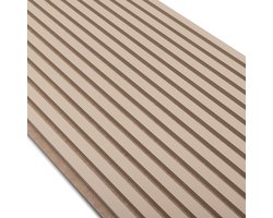 Beige op Beige Japandi Wandpanelen 3-Zijdig