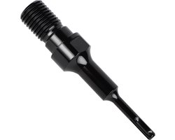 Beitel - Bit- en borenset - SDS Plus-adapter - beitels - boor - staal - zwart - Boor drijfstang - Accessoires voor elektrische boormachines - 1 1/4 inch UNC naar SDS PLUS