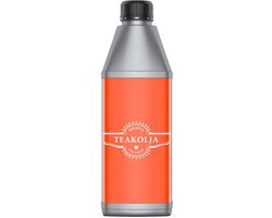 BEKATEQ BE-205 Teakolie kleurloos voor teak- en Bangkirai-hout, parket, eettafel, terras, tuinmeubelen I Houtverzorging & impregnatie binnen & buiten I Slijtvast, oplosmiddelvrij, weerbestendig