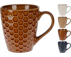 Beker aardewerk 200ml (1 stuk) assorti