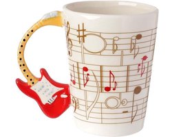 Beker gitaar rood - Ted Smith