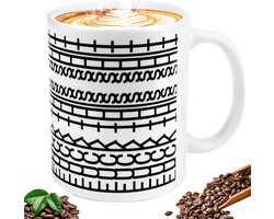 Beker met verborgen bericht - gepersonaliseerde mokken en mokken - grappige mok met gepersonaliseerde tekst - cadeau voor koffieliefhebbers - creatieve en originele thermobeker (A)