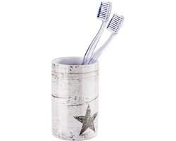 Beker Wenko Ster Keramiek Taupe 7x11cm