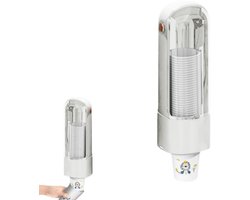 Bekerdispenser - bekerhouder - wandmontage - ruimtebesparend - geschikt voor thuiskeukens, restaurants, auto's, cafés, buffetten - 10*10*30 cm - wit