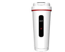 Bekerverwarmer - Elektrische autowaterkoker, roestvrij staal verwarmingfles, thermostaat onmiddellijke verwarmingbeker voor water, koffie, thee, melk, reizen, picknick, keuken, boot, vrachtwagen, SUV, studentenkamer, vliegtuig, camper