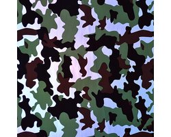 Bekleding bekleding bekleding stof lederen doek bekleding stof camouflage patroon vinyl stof kunstleer - verkocht per meter 17 kleuren - zilver camouflage 16a # 1,38x1m