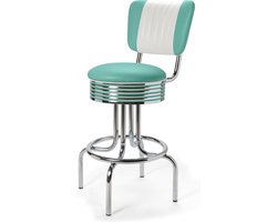 Bel Air Retro Barkruk BS-28-66-CB Turquoise