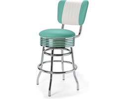 Bel Air Retro Barkruk BS-29-66-CB Turquoise