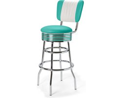 Bel Air Retro Barkruk BS-29CB Turquoise