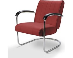 Bel Air Retro Loungestoel LC-01 LTD Ruby