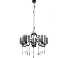 BELANIAN.NL - Moderne Kroonluchter - Glazen Kristallen Hanglamp - Klassieke Kroonluchter -  Loa Kroonluchter Met Kristallen - Lichtbron E27 Woonkamer hanglamp - Moderne kamer kroonluchter Kristallen hal kroonluchter - Vintage Kroonluchter
