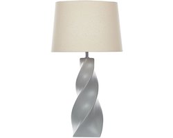 BELAYA - Tafellamp - Lichtbeige - Keramiek