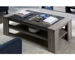 Belfurn - Salontafel Tomas 130 x 67 cm in grijze eik