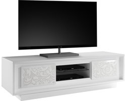 Belfurn - tv meubel SKY witte hoogglans
