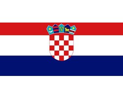 Belgoshop Vlag Kroatië (90/150 cm)