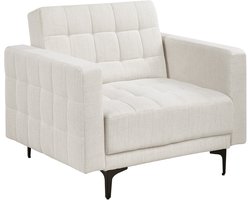 BELIANI ABERDEEN - Fauteuil - Off-white - Stof