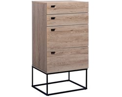 BELIANI ACRA - Commode - Lichte houtkleur - Vezelplaat