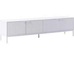 BELIANI ADELAIDE - TV-meubel - Wit - MDF