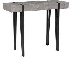 Beliani ADENA - Consoletafel - Grijs - MDF