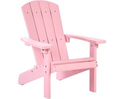 BELIANI ADIRONDACK - Kindertuinstoel - Pastelroze - Kunsthout