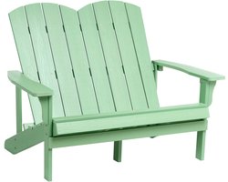 BELIANI ADIRONDACK - Tuinbank - Lichtgroen - Kunsthout