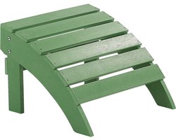 Beliani ADIRONDACK - Tuinstoel - Groen - Kunsthout