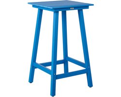 BELIANI ADIRONDACK - Tuintafel - Blauw - 59 x 59 cm - Kunsthout