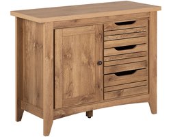 BELIANI AGORA - Sideboard - Lichte houtkleur - MDF