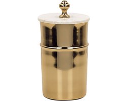 Beliani ALMAY - Bewaarpot - Goud - IJzer