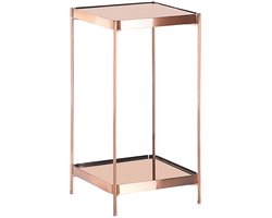 BELIANI ALSEA - Bijzettafel - Koper - Metaal