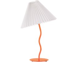 BELIANI ALWERO - Tafellamp - Oranje - Metaal