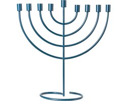 BELIANI AMORA - Kaarshouder - Blauw - IJzer