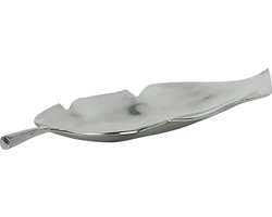 Beliani AMRUS - Decoratieve schaal - Zilver - Aluminium