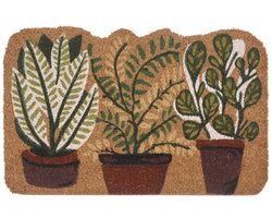 BELIANI ANAMUDI - Deurmat - Natuurlijk- 40 x 60 cm - Kokos