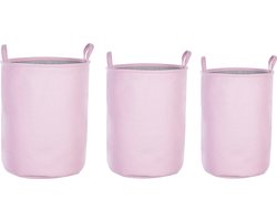BELIANI ARCHA - Manden set van 3 - Roze - Polyester