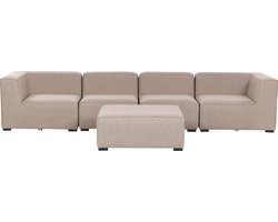 Beliani AREZZO - Bankenset - Beige - Kunststof