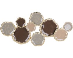 BELIANI ARGON - Wanddecoratie - Meerkleurig - Metaal