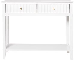 BELIANI ASSISI - Consoletafel - Wit - MDF