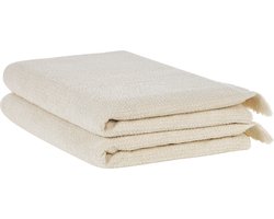 Beliani ATIU - Handdoek set - Beige - Katoen