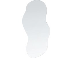 Beliani AUXERRE - Wandspiegel - Zilver - Glas