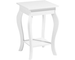 BELIANI AVON - Bijzettafel - Wit - MDF