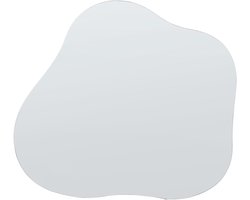 BELIANI BAGNEUX - Wandspiegel - Zilver - Glas