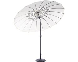 Beliani BAIA - Parasol - Beige - Kunststof