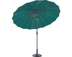 Beliani BAIA - Parasol - Groen - Kunststof